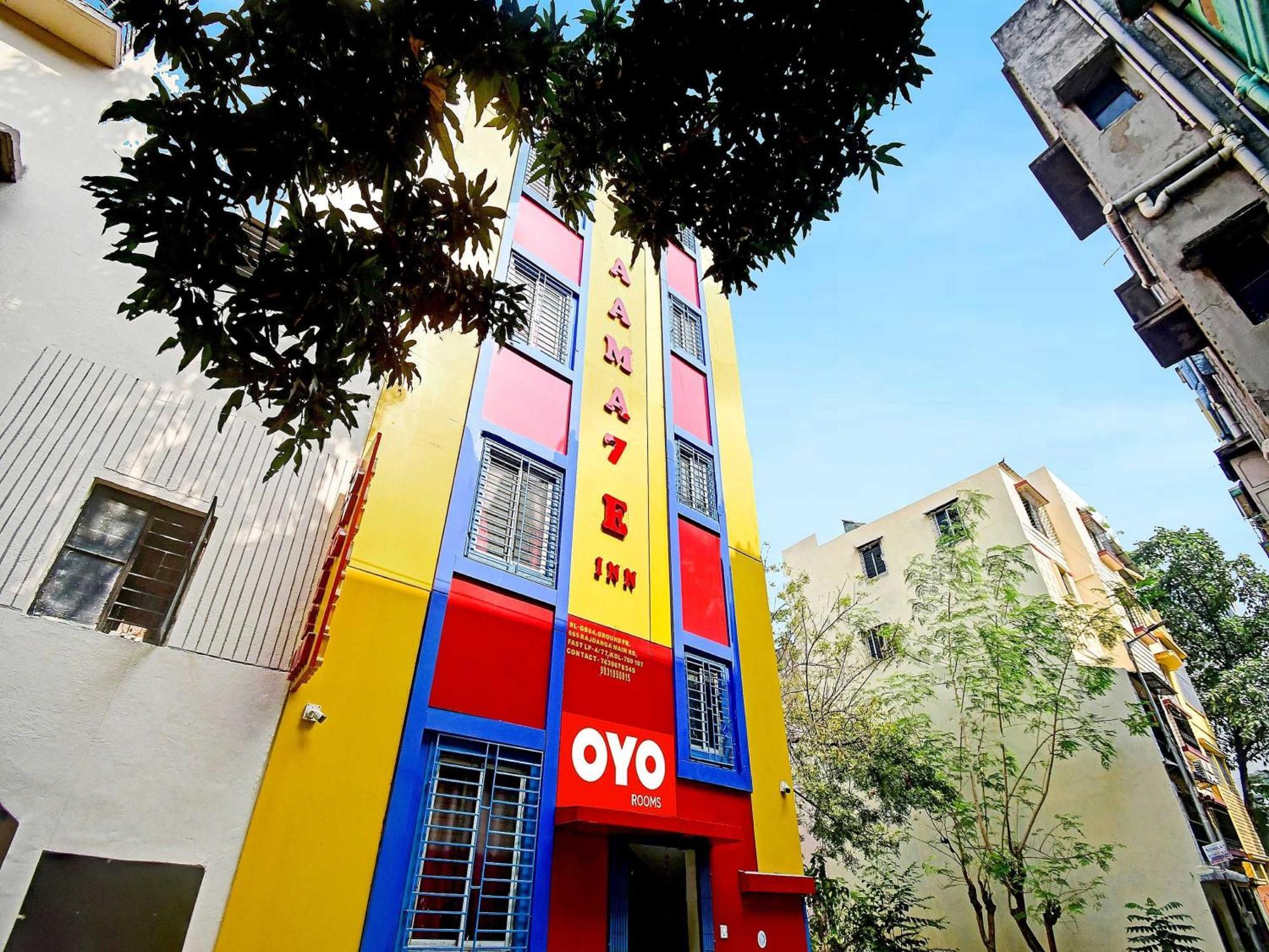 Hotel O New Aamaze Inn Near Acropolis Mall Calcutta Exteriör bild