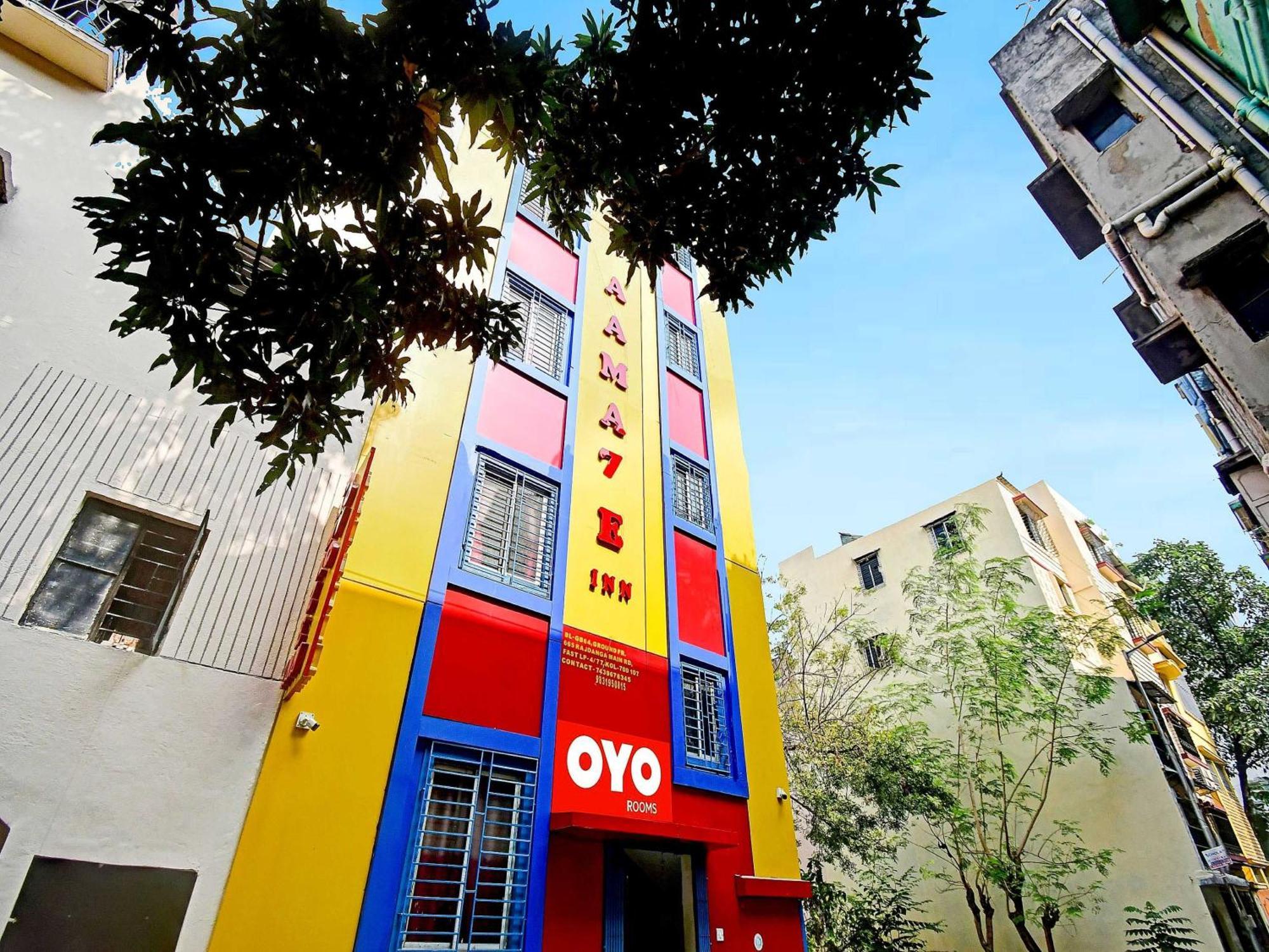 Hotel O New Aamaze Inn Near Acropolis Mall Calcutta Exteriör bild